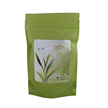 Puripan Loose Green Tea, Jeju Island Bulk 0.5 lb Bag,