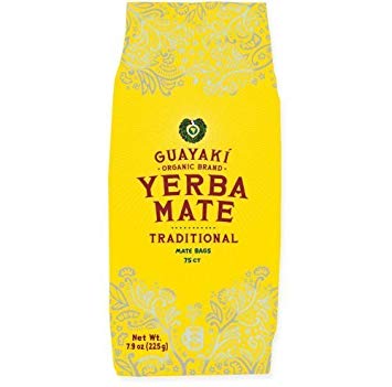 Guayaki Yerba Mate, Traditional, 3 Pack (75 Tea Bags)