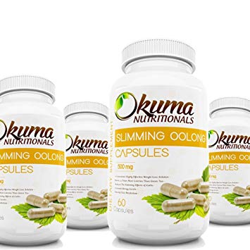 Okuma Nutritional's SlimTea CAPSULES-100% Pure and Natural, HIGH CONCENTRATION More Powerful...