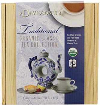 Davidson's Tea Traditional Mini Tea Chest, 40 counts, 14 Ounce Box