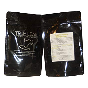 True Leaf Tea Organic White Mango Pear Tea 1 LB