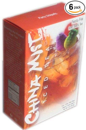 China Mist Iced Tea Brew-at-Home Iced Black Tea, Fiesta Fria, 2-Ounce Packages (Pack of 6)