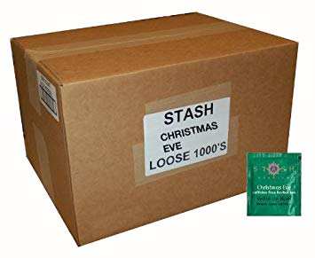 Stash Tea Christmas Eve Herbal Tea, 1000 Tea Bags in 8.12 Pound Box