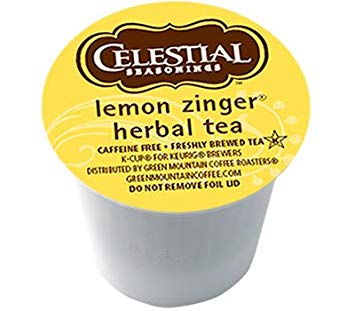 Celestial Seasonings Lemon Zinger Herbal Tea 120 K-Cups