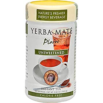 Wisdom Natural, Wisdom of the Ancients, Yerba Mate Plain, Unsweetened, Instant Tea, 3Pack (79.9 g)