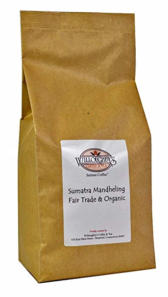 Sumatra Mandheling Fair Trade & Organic French Roast 5 lb - Ground