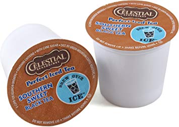 Celestial Perfect Iced Tea Southern Sweet Tea K-Cups, 160 Count