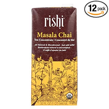 Rishi Organic Concentrate Masala Chai Tea, 32 Ounce -- 12 per case.