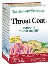Traditional Medicinals Throat Coat Tea - 16 Tea Bags, Pack of 36 (image may vary)