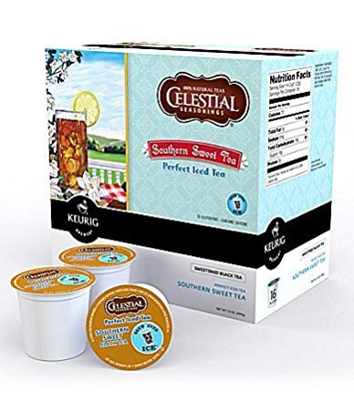 Celestial Seasonings Southern Sweet Iced Tea 96 K-CUPS for Keurig Brewers