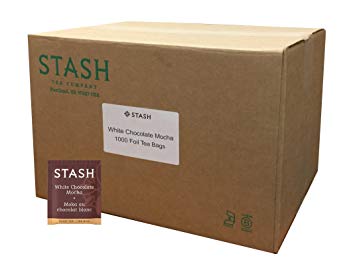 Stash Tea Teabags White Chocolate Mocha 1000 Count (Packaging May Vary)