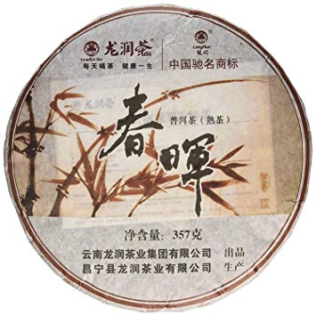 Yunnan Longrun Pu-erh Tea Cake-Chunhui (Year 2011, Fermented),357g