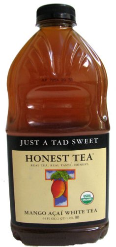 Honest Tea Organic Mango Acai White Tea 64 Oz.