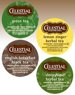 Celestial Seasonings Hot Tea Variety Pack 88 K-Cups
