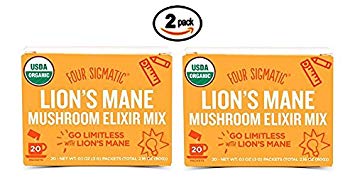 Four Sigmatic Organic Mushroom Elixir Mix with Lion's Mane 2 Pack