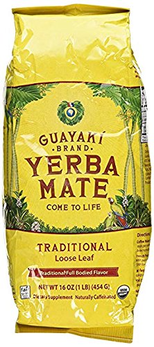 Guayaki Yerba Mate, Loose Leaf Tea, Traditional, 3 Pack (454 g)