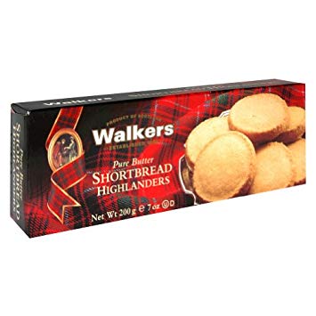 Walkers - Pure Butter Shortbread Highlanders - 200g (Case of 12)