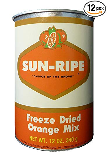 Freeze Dried Orange Juice Mix