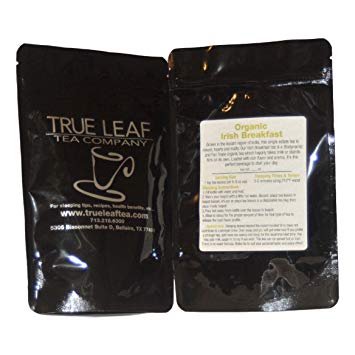 True Leaf Tea Organic Irish Breakfast Tea 1 LB
