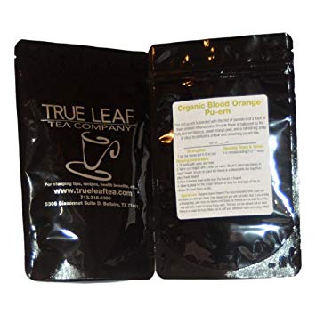 True Leaf Tea Organic Blood Orange Pu-Erh Tea 1 LB