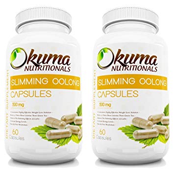 Slimming Oolong Tea Capsules - HIGH CONCENTRATION for Weight Loss, Diet, Detox, and Anti-Acne -...
