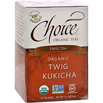 Choice Organic Teas Twig Tea Twig Kukicha - :) 16 Tea Bags - Case of 6