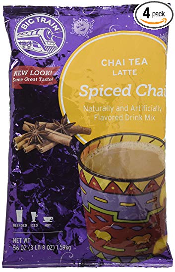 Big Train Spice Chai Tea, Four 3.5lb Bags