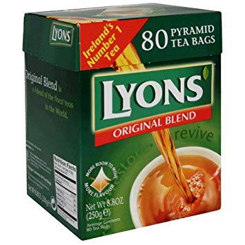 Lyons, Tea Bags Original, 80-Bag (12 Pack)