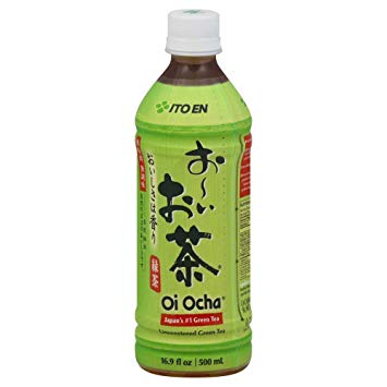 Ito En Tea Beverage, Unsweetened Oi Ocha Green, 16.9 Ounce Bottles (24-count)