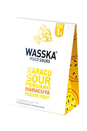 Wasska Peruvian Pisco Sour - Passion Fuit Maracuya 4.4oz 12 Pack