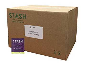 Stash Tea Mangosteen Green Tea, 1000 Tea Bags in 8.4 Pound Box