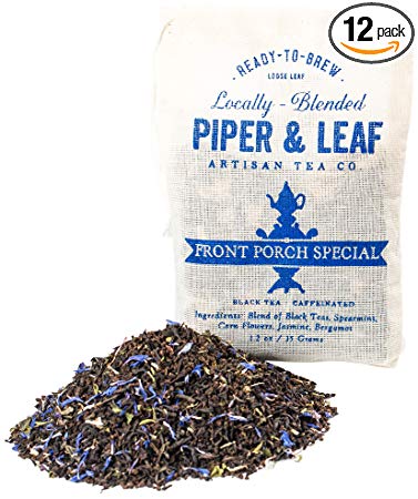 Piper and Leaf Tea Co Front Porch Special, 35 Gram (Pack of 12)