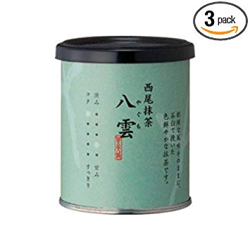 Ceremonial Matcha Green Tea Powder Premium Yakumo 30g (1oz) x 3