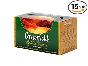 Greenfield Tea, Golden Ceylon, 25 Count