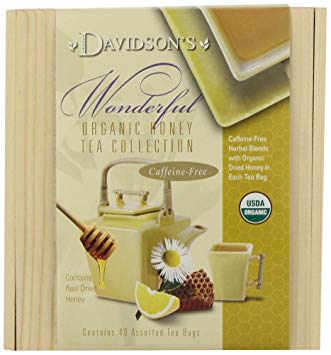 Davidson's Tea Honey Mini Tea Chest, 14 Ounce Box