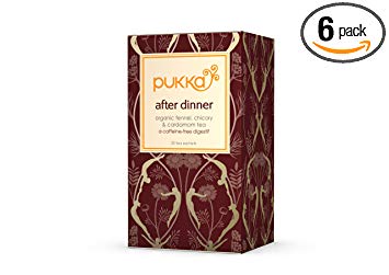 Pukka Organic Teas, After Dinner, 20 Count (Pack of 6)